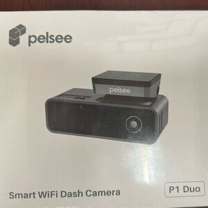 Pelsee Dash Cam Front and Rear, 4K Single Front Dash Camera, 2K/1080P